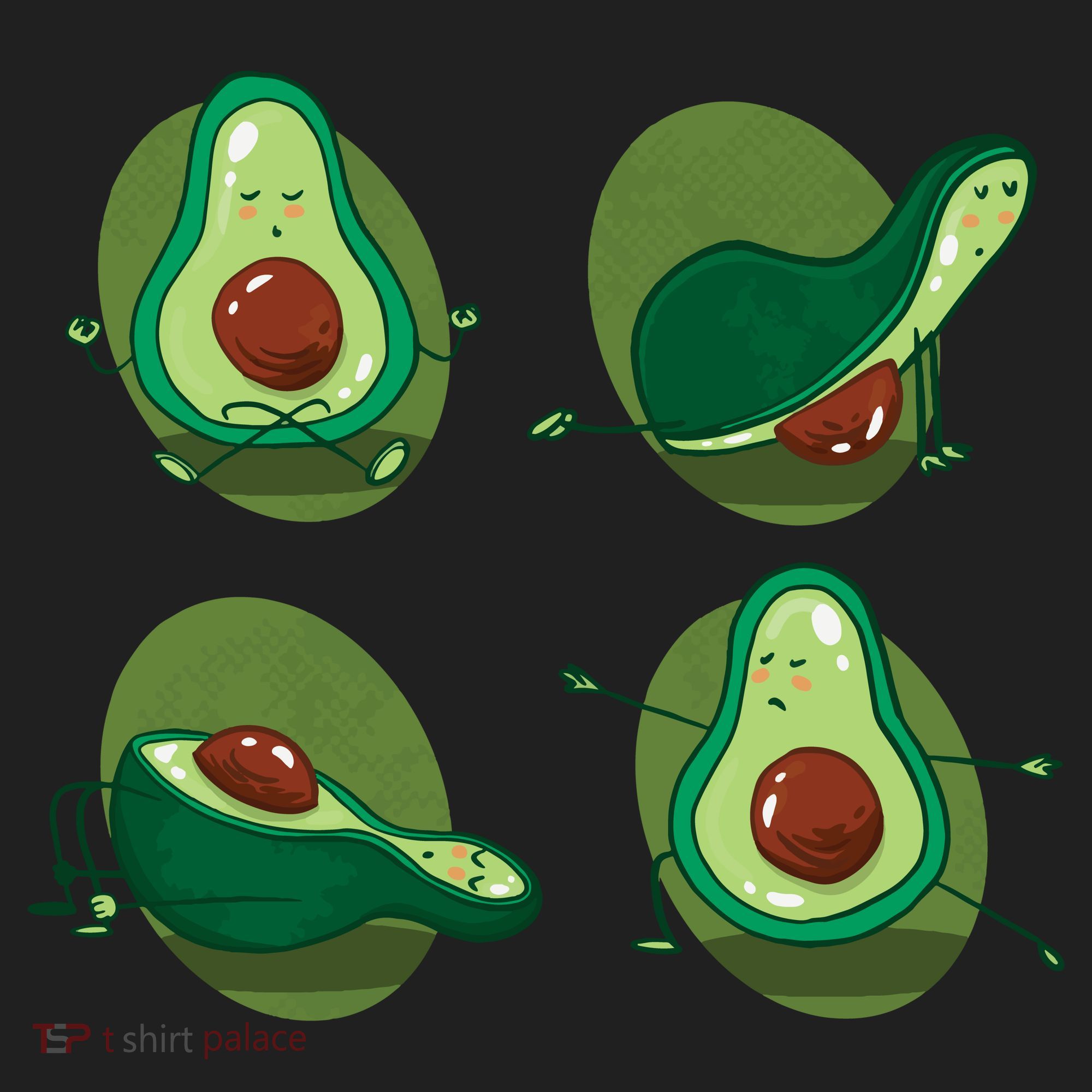 Avocado Yoga Hat