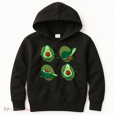 Avocado Yoga Kids Hoodie