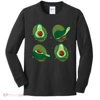 Avocado Yoga Kids Long Sleeve Shirt thumb 0