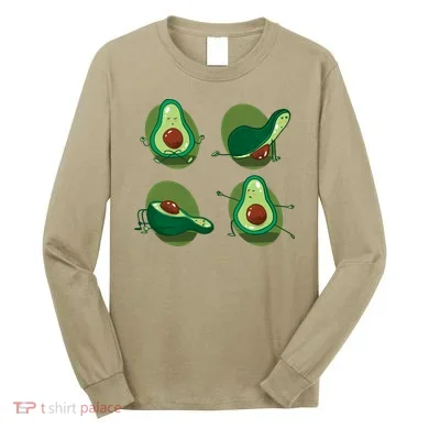 Avocado Yoga Long Sleeve Shirt