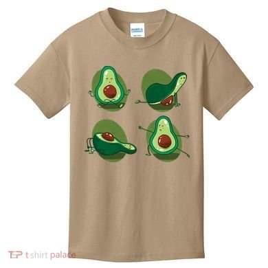 Avocado Yoga Kids T-Shirt
