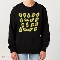 Avocados Pattern Guacamole Costume Women's Sweatshirt thumb 0
