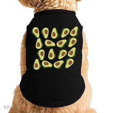 Avocados Pattern Guacamole Costume Doggie Tank