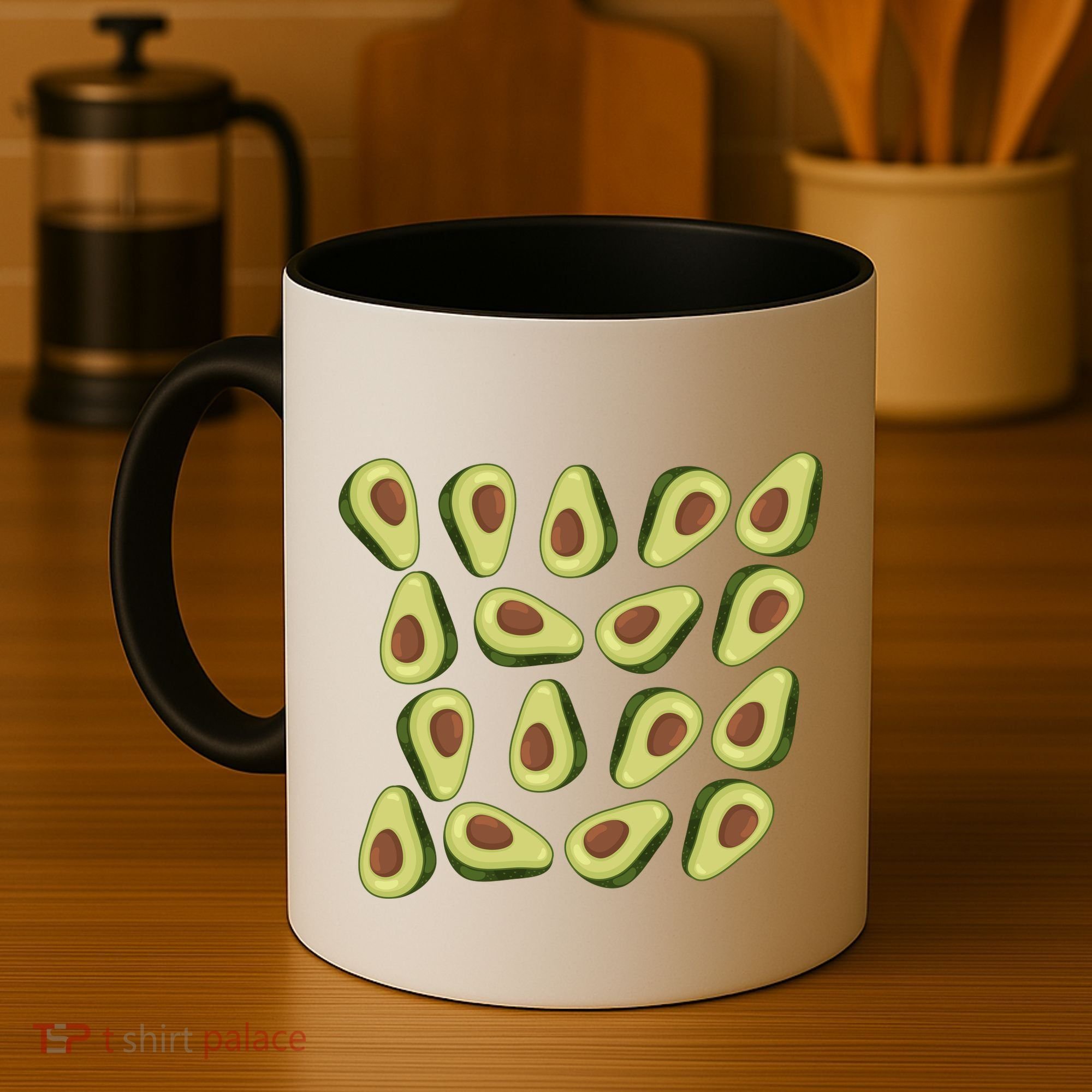 Avocados Pattern Guacamole Costume Coffee Mug