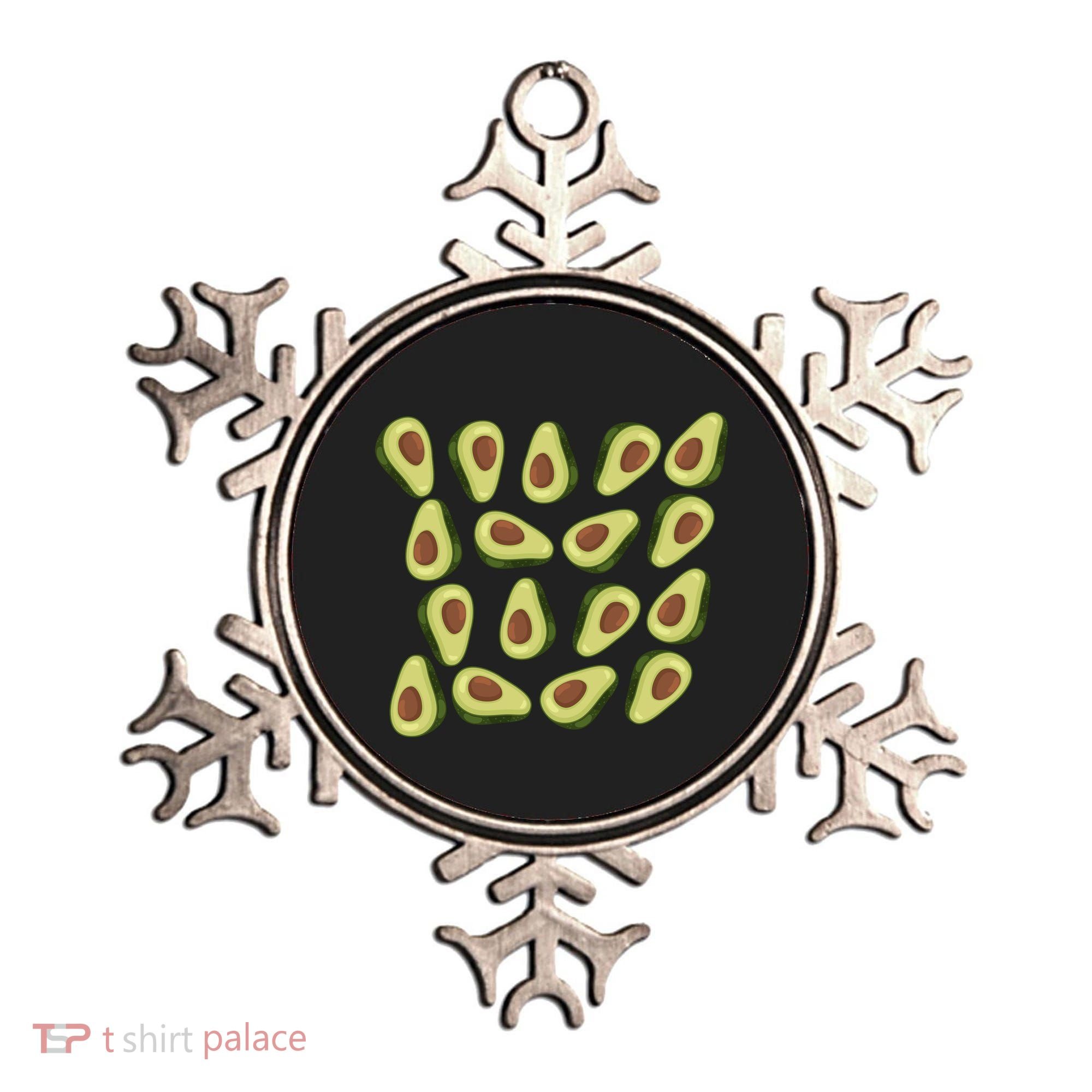 Avocados Pattern Guacamole Costume Ornament