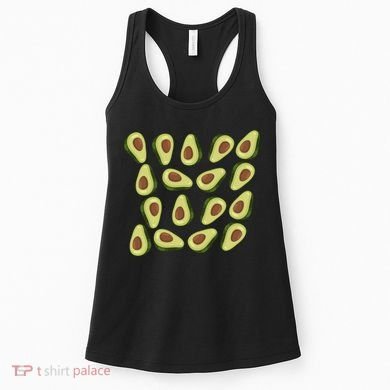 Avocados Pattern Guacamole Costume Women's Tank Top