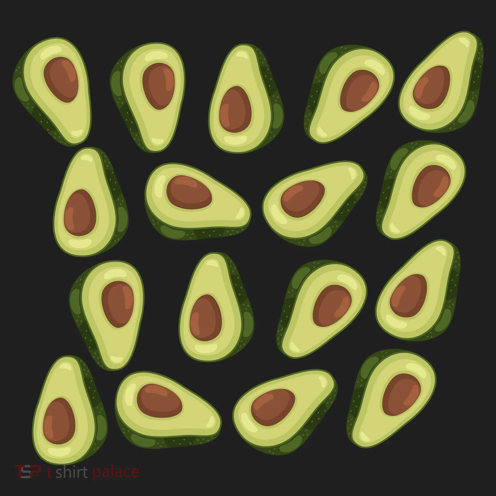 Avocados Pattern Guacamole Costume Hat