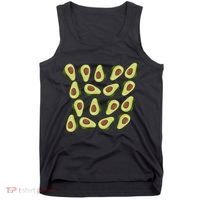 Avocados Pattern Guacamole Costume Tank Top thumb 0