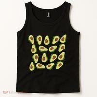 Avocados Pattern Guacamole Costume Tank Top thumb 2