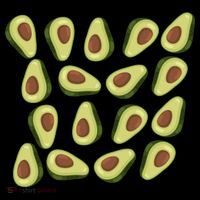 Avocados Pattern Guacamole Costume Tank Top thumb 6
