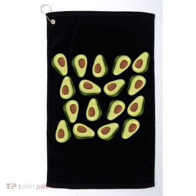 Avocados Pattern Guacamole Costume Golf Towel