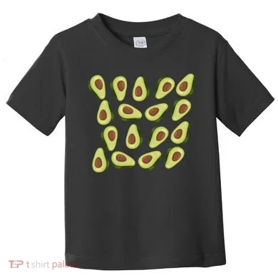 Avocados Pattern Guacamole Costume Toddler T-Shirt