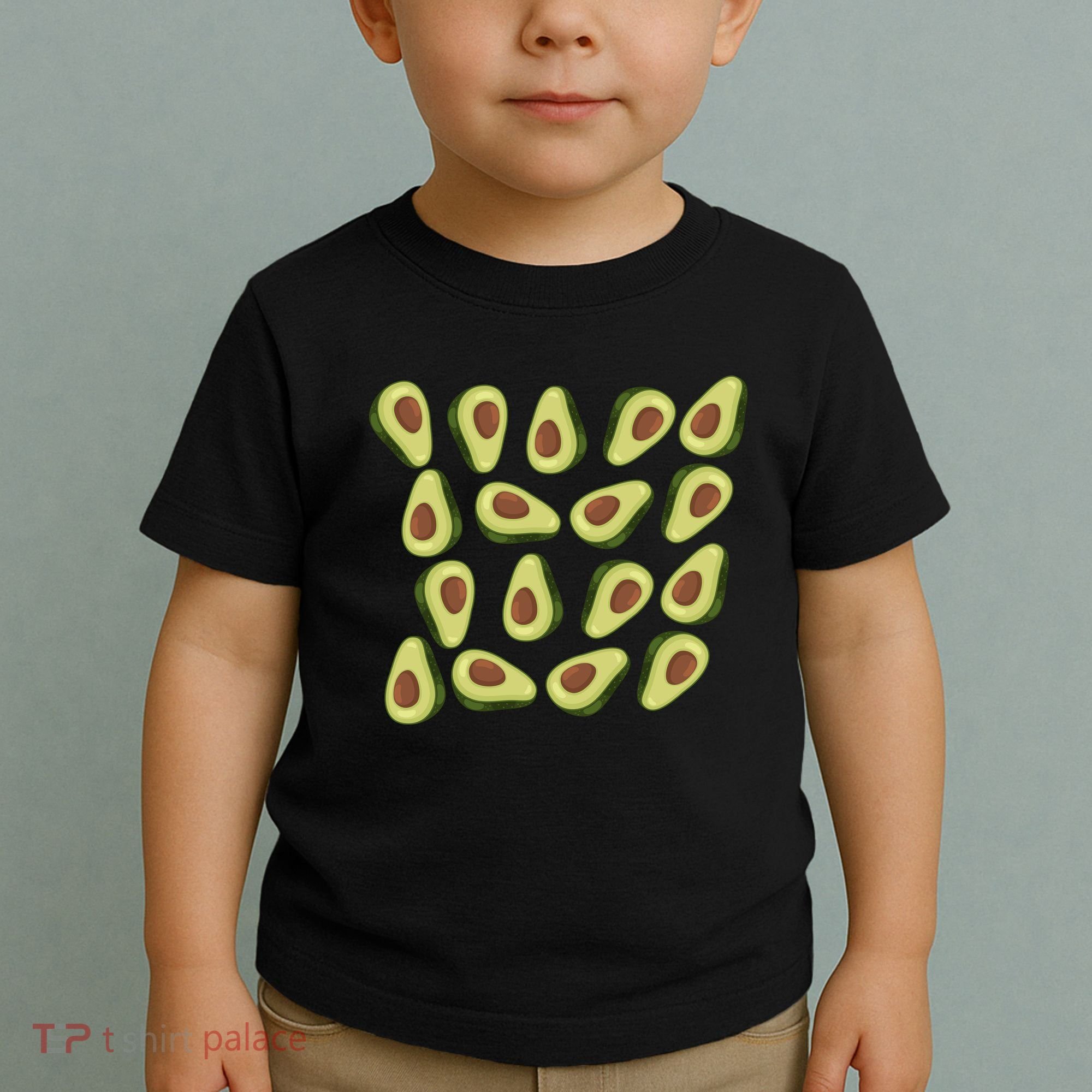 Avocados Pattern Guacamole Costume Toddler T-Shirt