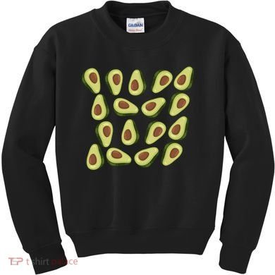 Avocados Pattern Guacamole Costume Kids Sweatshirt