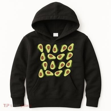 Avocados Pattern Guacamole Costume Kids Hoodie