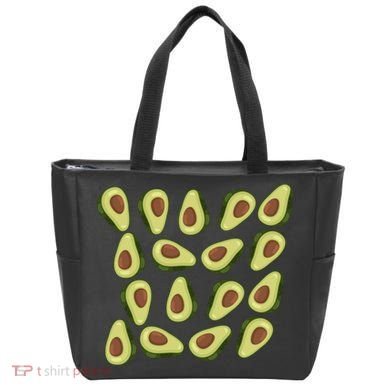 Avocados Pattern Guacamole Costume Tote Bag