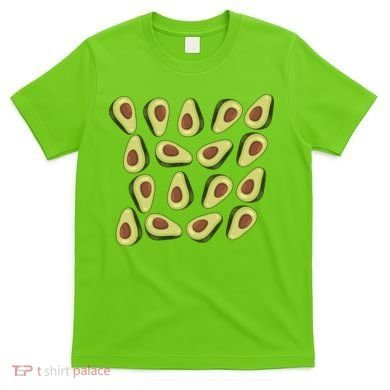 Avocados Pattern Guacamole Costume T-Shirt