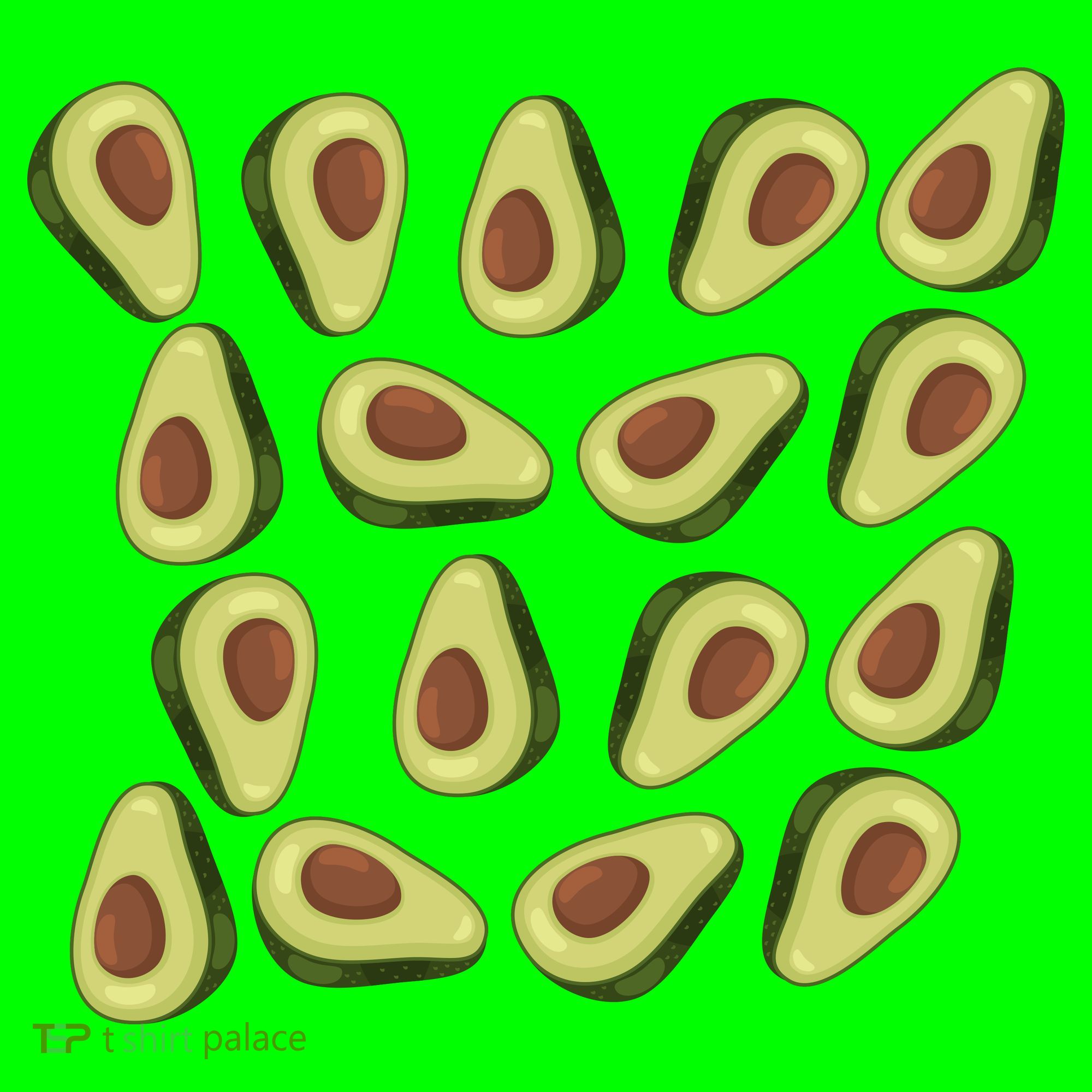 Avocados Pattern Guacamole Costume Coaster