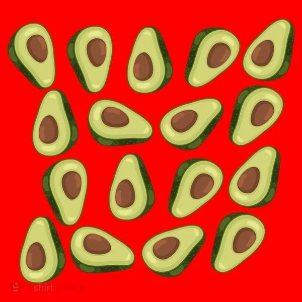Avocados Pattern Guacamole Costume Santa Hat