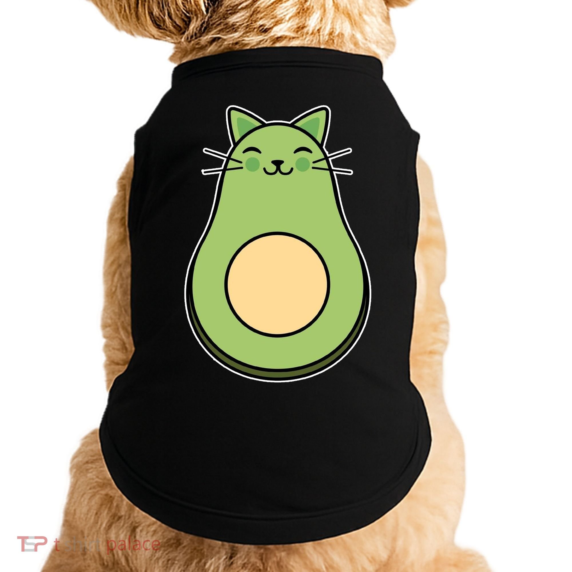 Avocato Avacado Cat Cute Doggie Tank