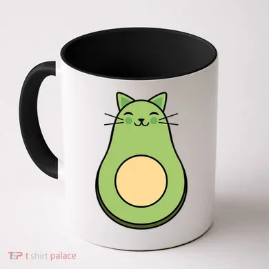 Avocato Avacado Cat Cute Coffee Mug
