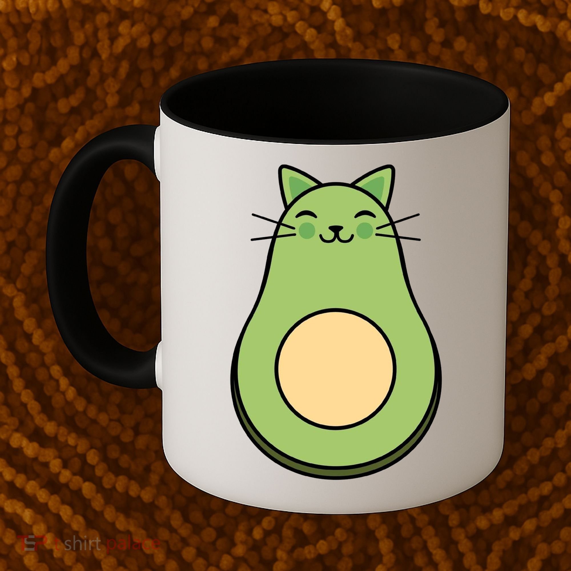 Avocato Avacado Cat Cute Coffee Mug