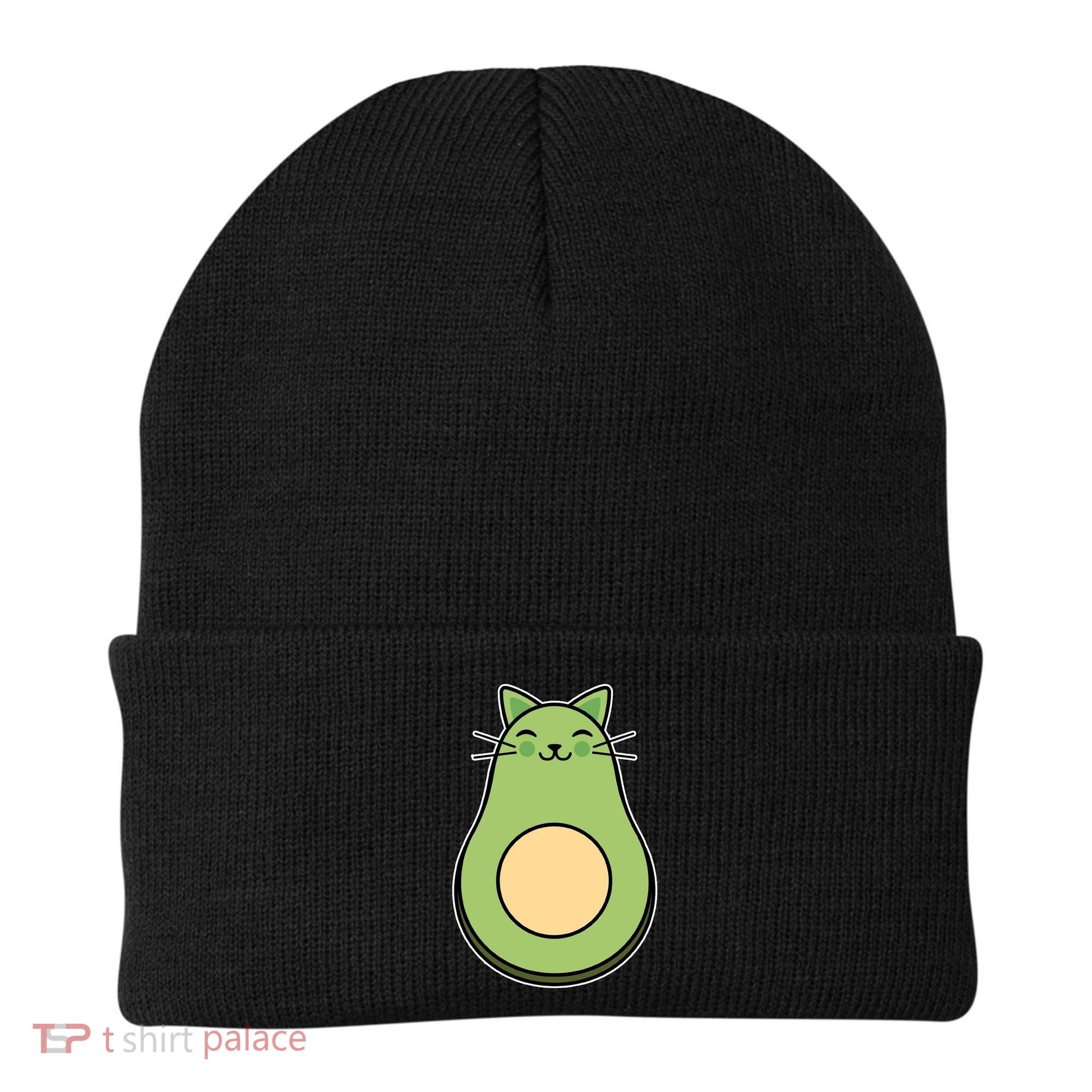 Avocato Avacado Cat Cute Beanie