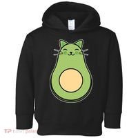 Avocato Avacado Cat Cute Toddler Hoodie thumb 0