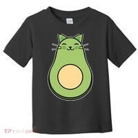 Avocato Avacado Cat Cute Toddler T-Shirt thumb 0