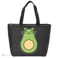 Avocato Avacado Cat Cute Tote Bag thumb 0