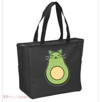 Avocato Avacado Cat Cute Tote Bag thumb 2