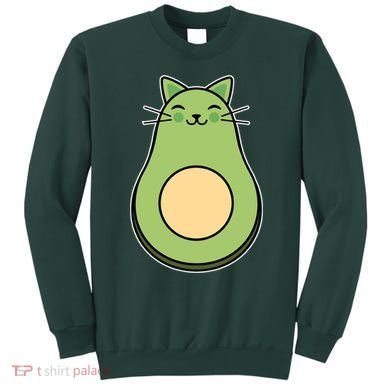Avocato Avacado Cat Cute Sweatshirt