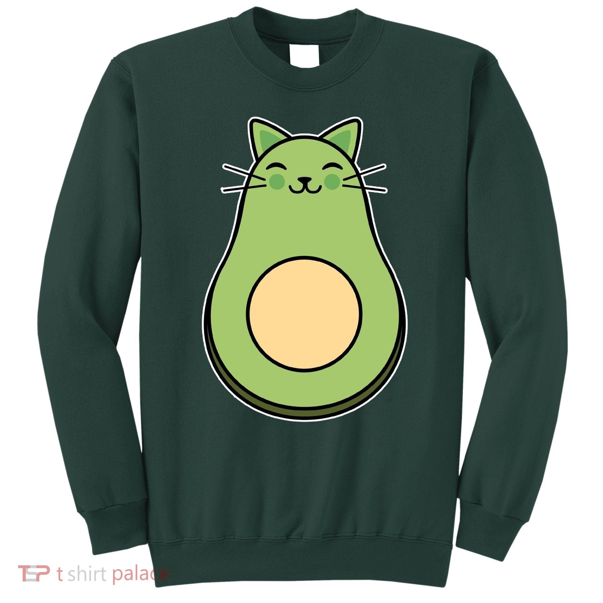 Avocato Avacado Cat Cute Sweatshirt