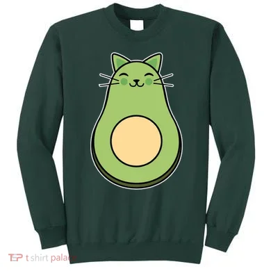 Avocato Avacado Cat Cute Sweatshirt