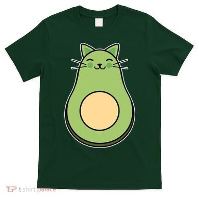 Avocato Avacado Cat Cute T-Shirt