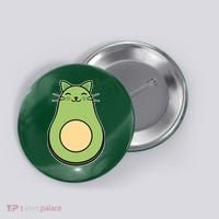 Avocato Avacado Cat Cute Button thumb 0