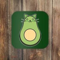 Avocato Avacado Cat Cute Coaster thumb 0