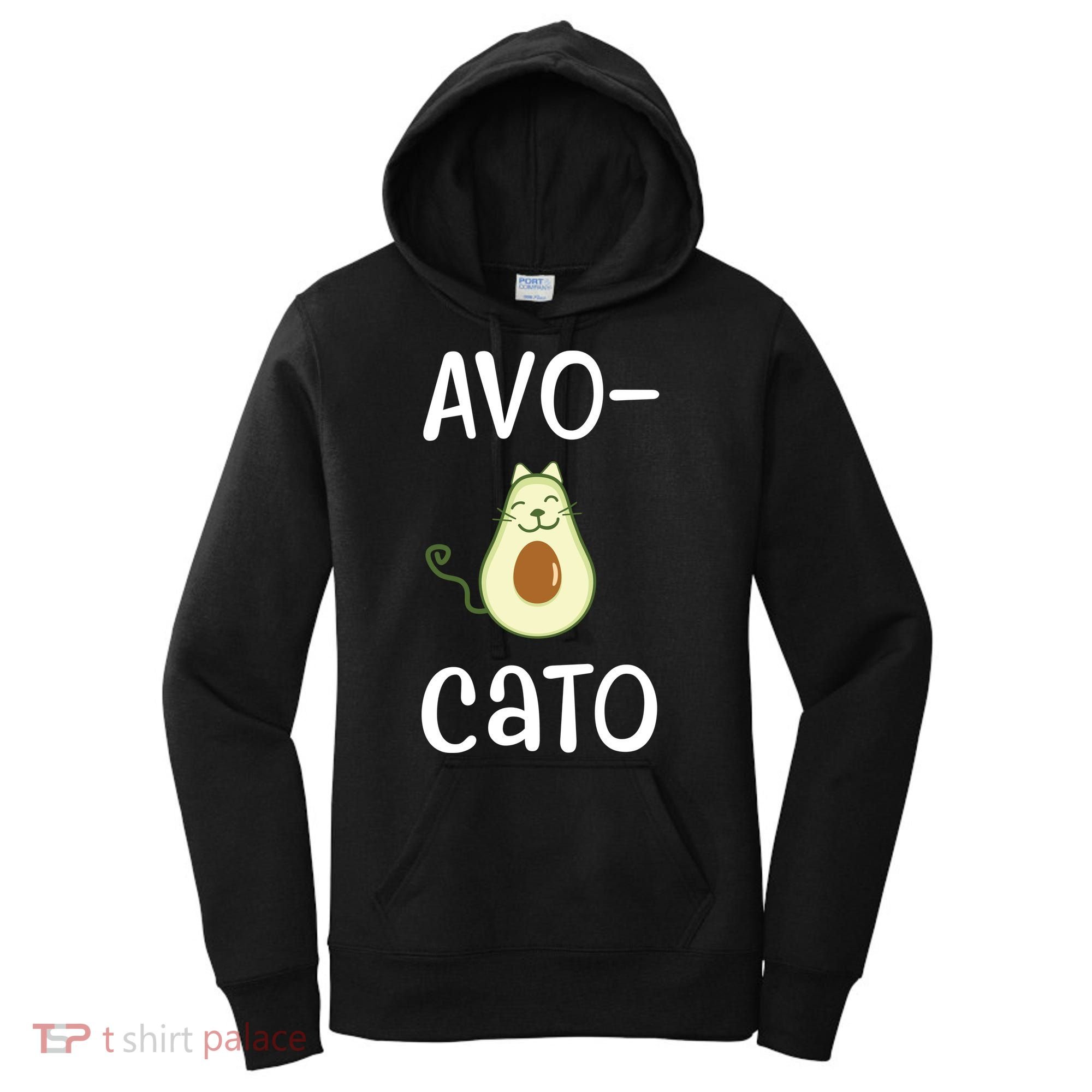 Avocato Cat Avocado Women's Hoodie
