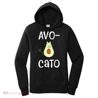 Avocato Cat Avocado Women's Hoodie
