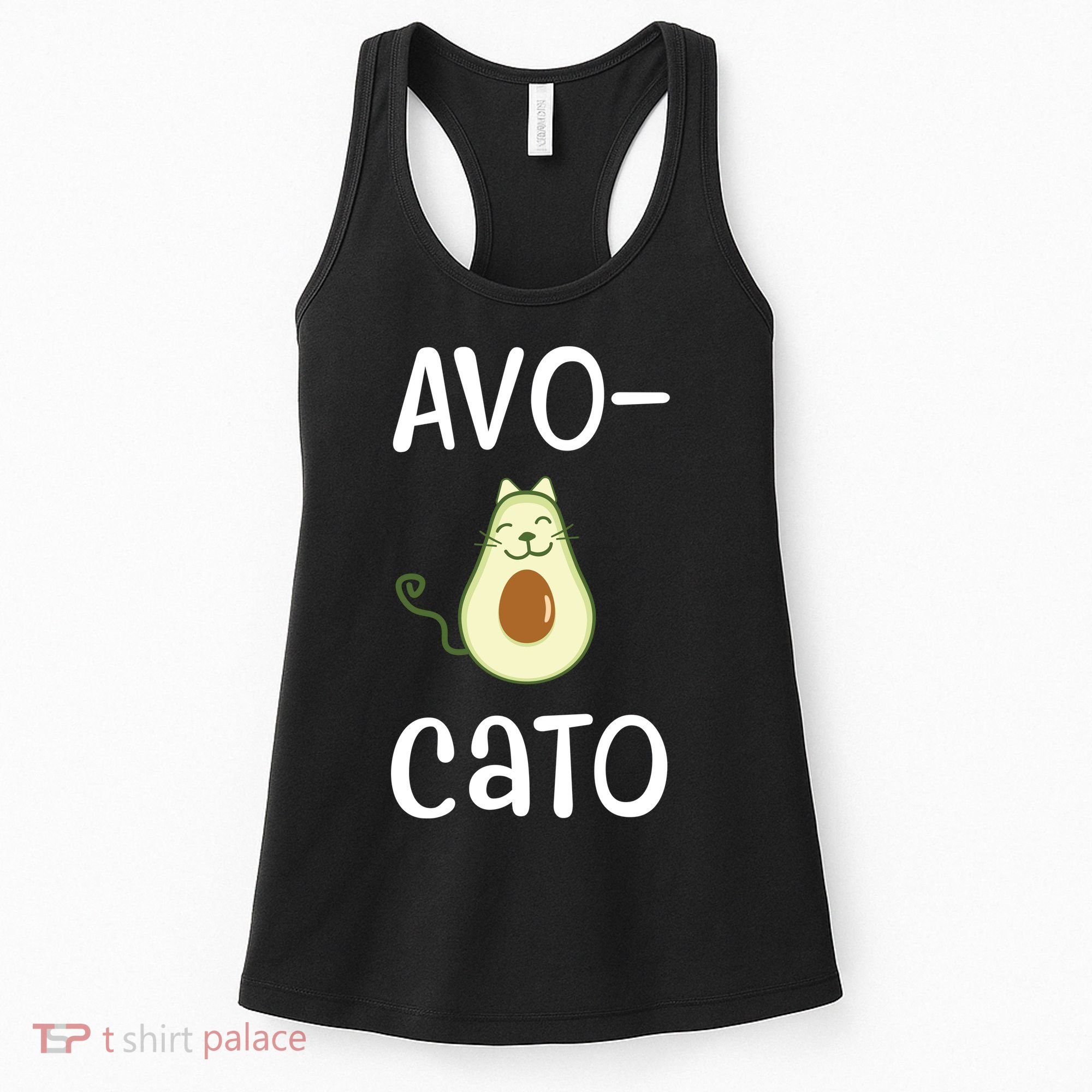 Avocato Cat Avocado Women's Tank Top