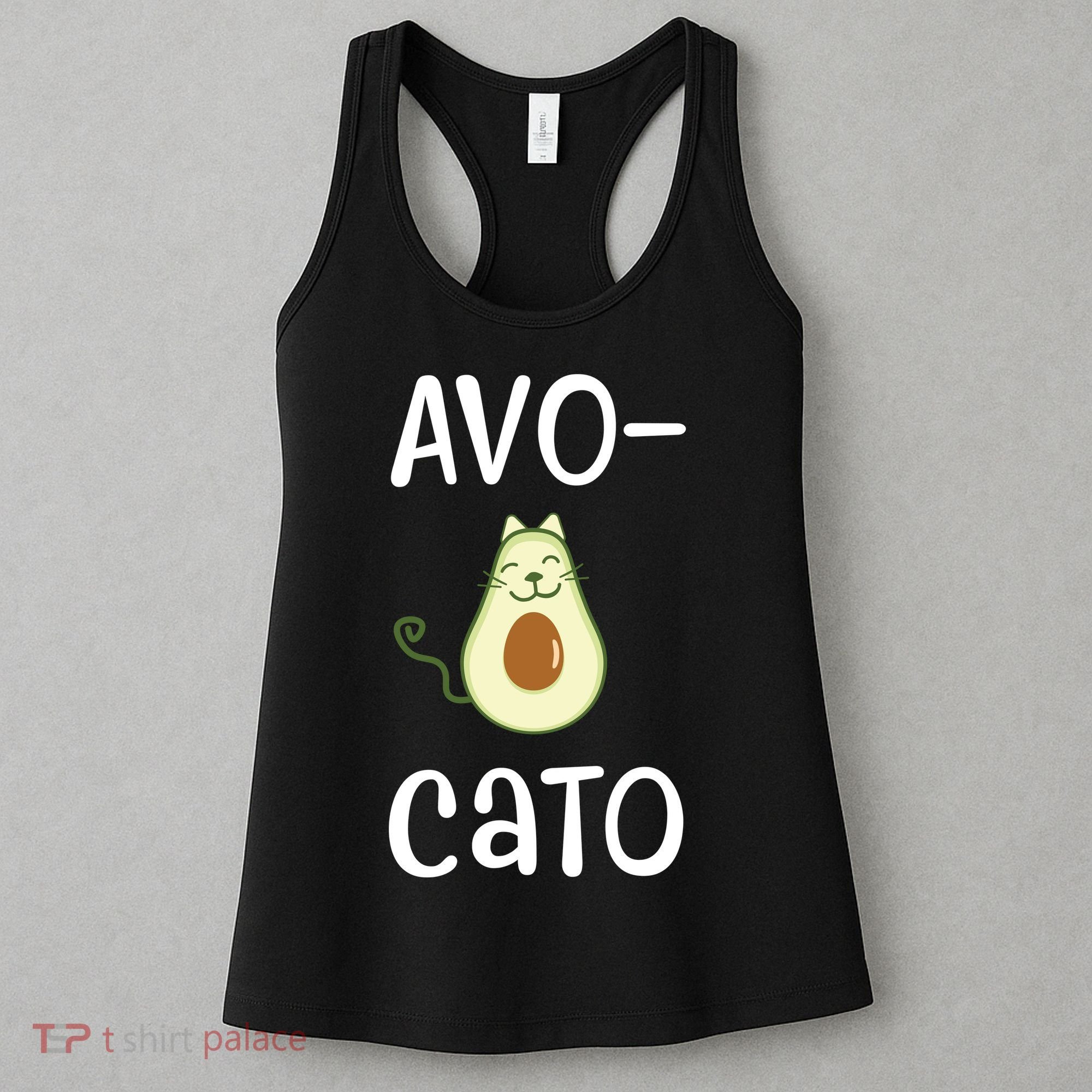 Avocato Cat Avocado Women's Tank Top