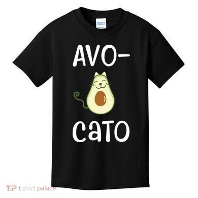 Avocato Cat Avocado Kids T-Shirt