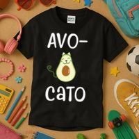 Avocato Cat Avocado Kids T-Shirt thumb 3