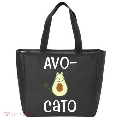 Avocato Cat Avocado Tote Bag
