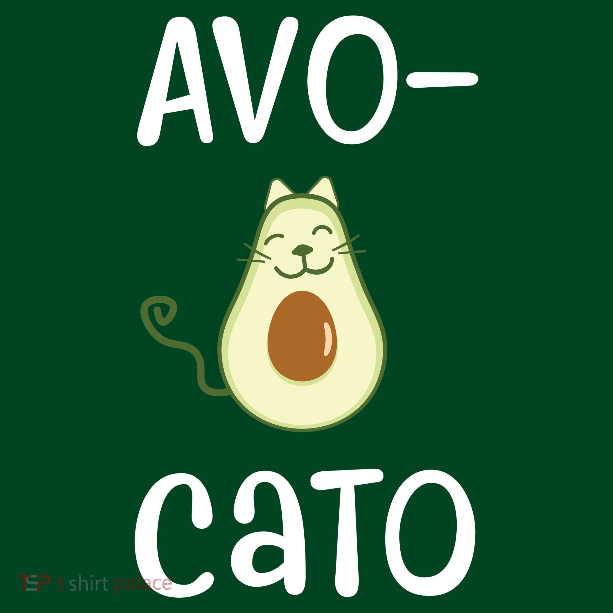 Avocato Cat Avocado Long Sleeve Shirt