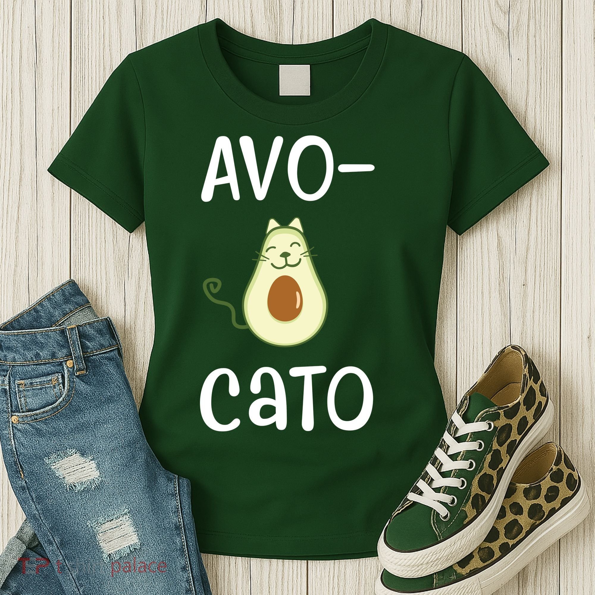 Avocato Cat Avocado Women's T-Shirt