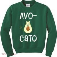 Avocato Cat Avocado Kids Sweatshirt thumb 0