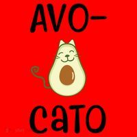 Avocato Cat Avocado Santa Hat thumb 1
