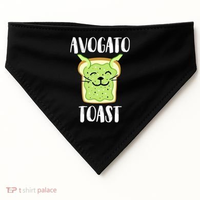 Avocato Toast USA-Made Doggie Bandana