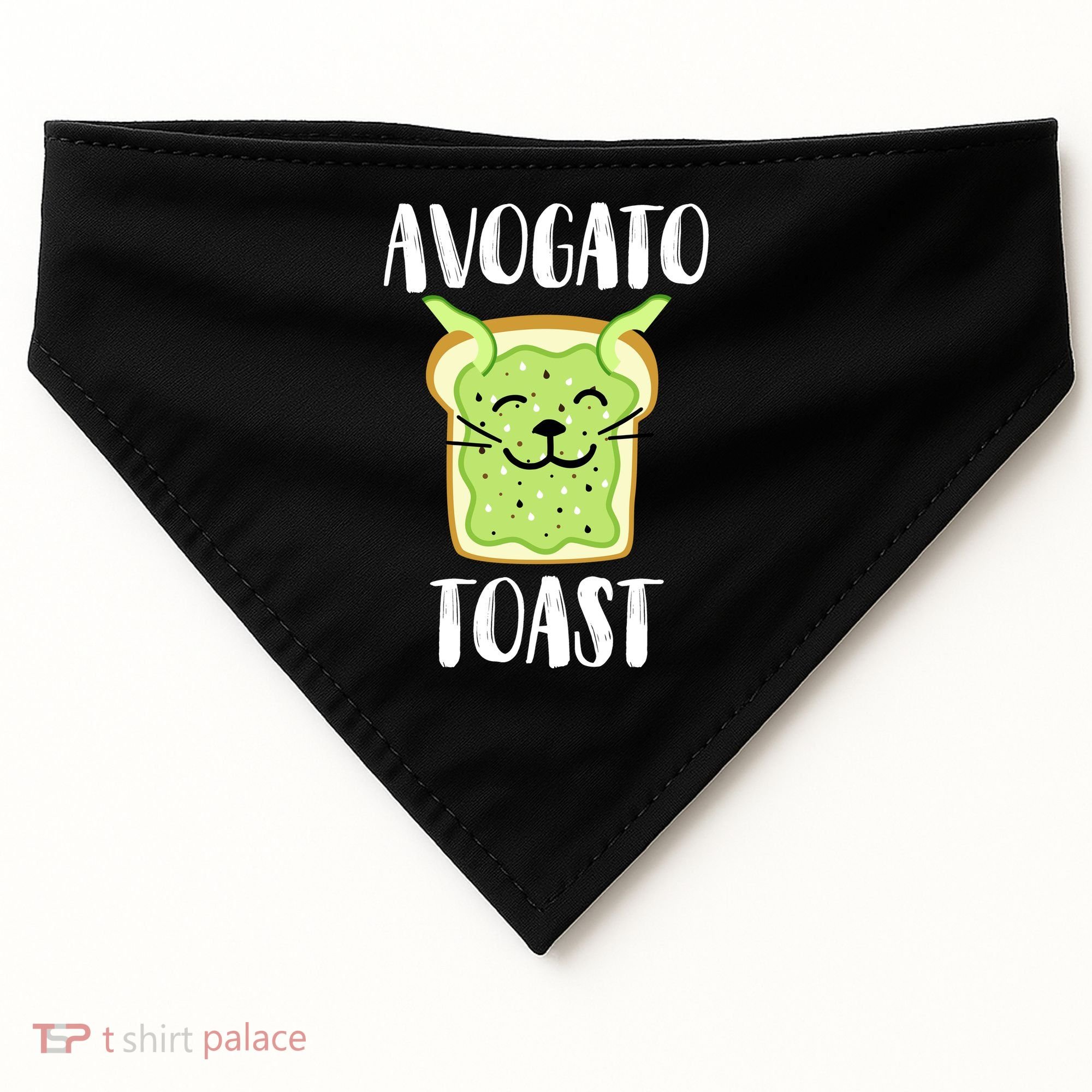 Avocato Toast USA-Made Doggie Bandana